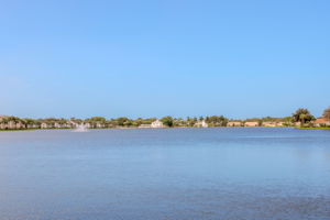 View of Lake from Outside Screen