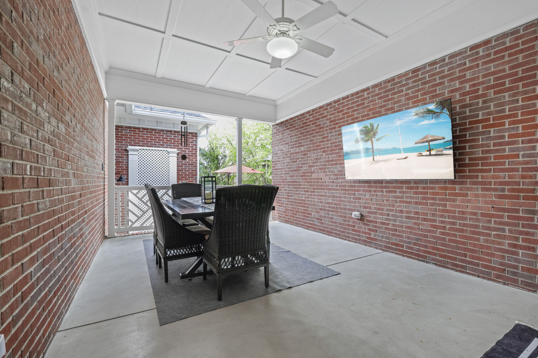Upper Patio w/ Access to Family Room