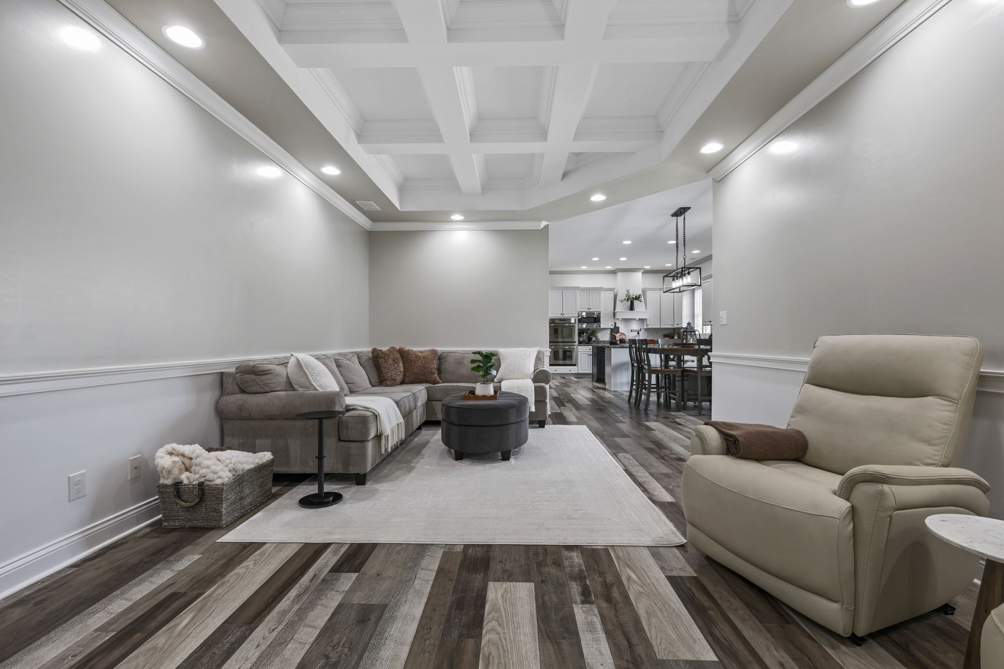 Family Room Open to Kitchen