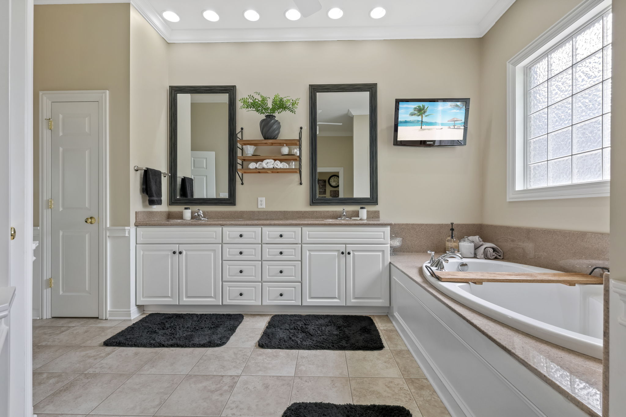 Spacious Primary Bath
