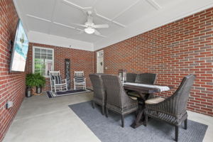 Covered Upper Patio