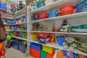 One of the Lower Level Storage Spaces
