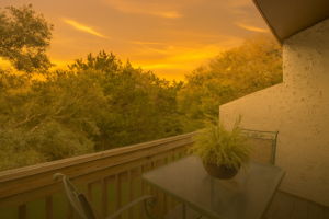 Enjoy soft breezy summer nights on your private balcony!