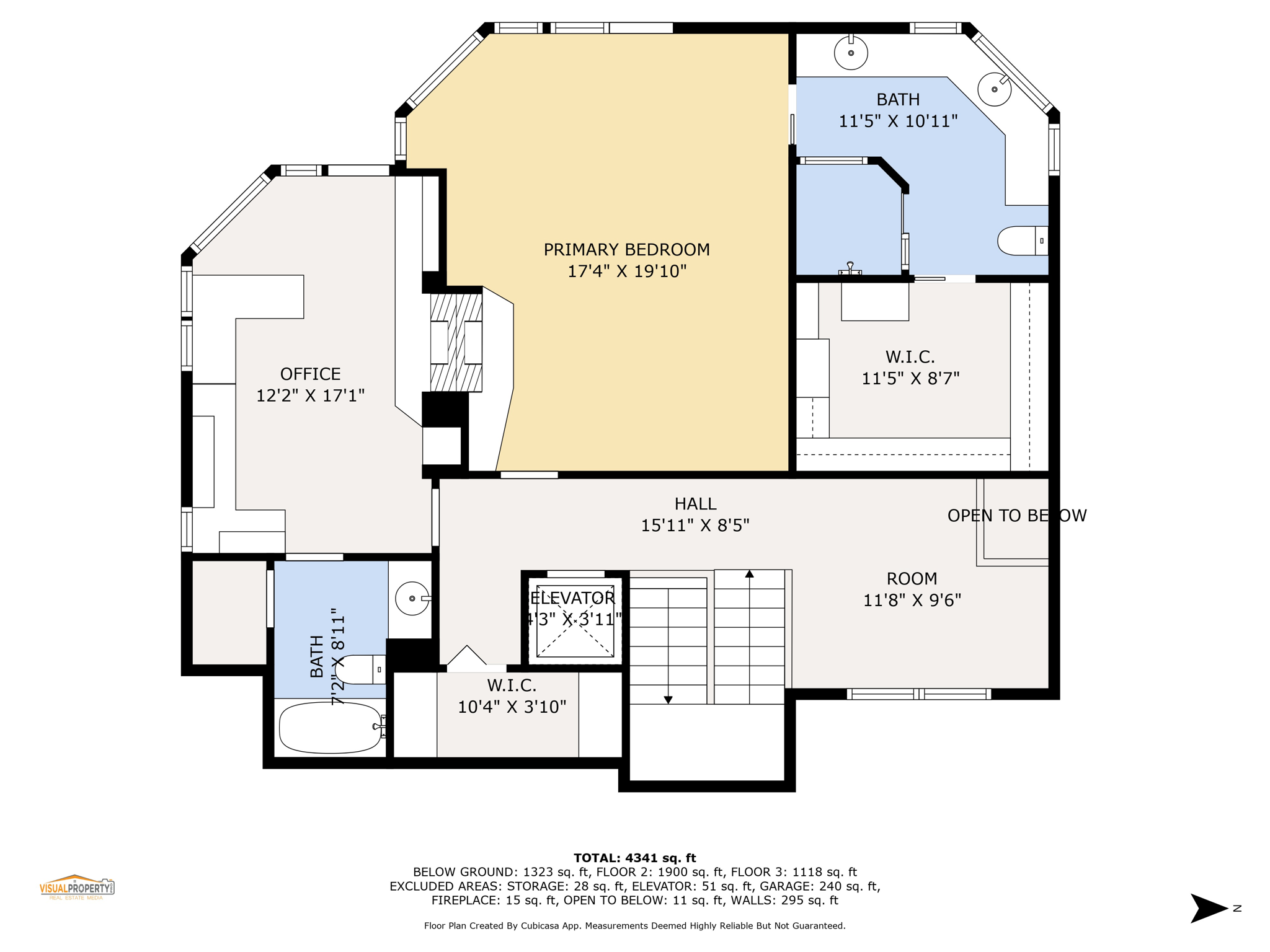 Upper level