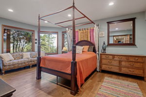 Spacious secondary bedrooms