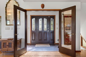 Dual entry to keep the warm in, or the cold out