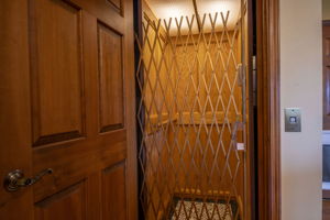 Elevator provides convenient access to all levels