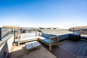 Soak up some Colorado sun on your rooftop deck with mountain views!