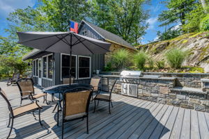 Outdoor cooking station