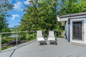 Entry from great room to deck