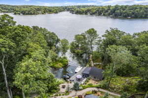 Main lake access with private waterfront setting