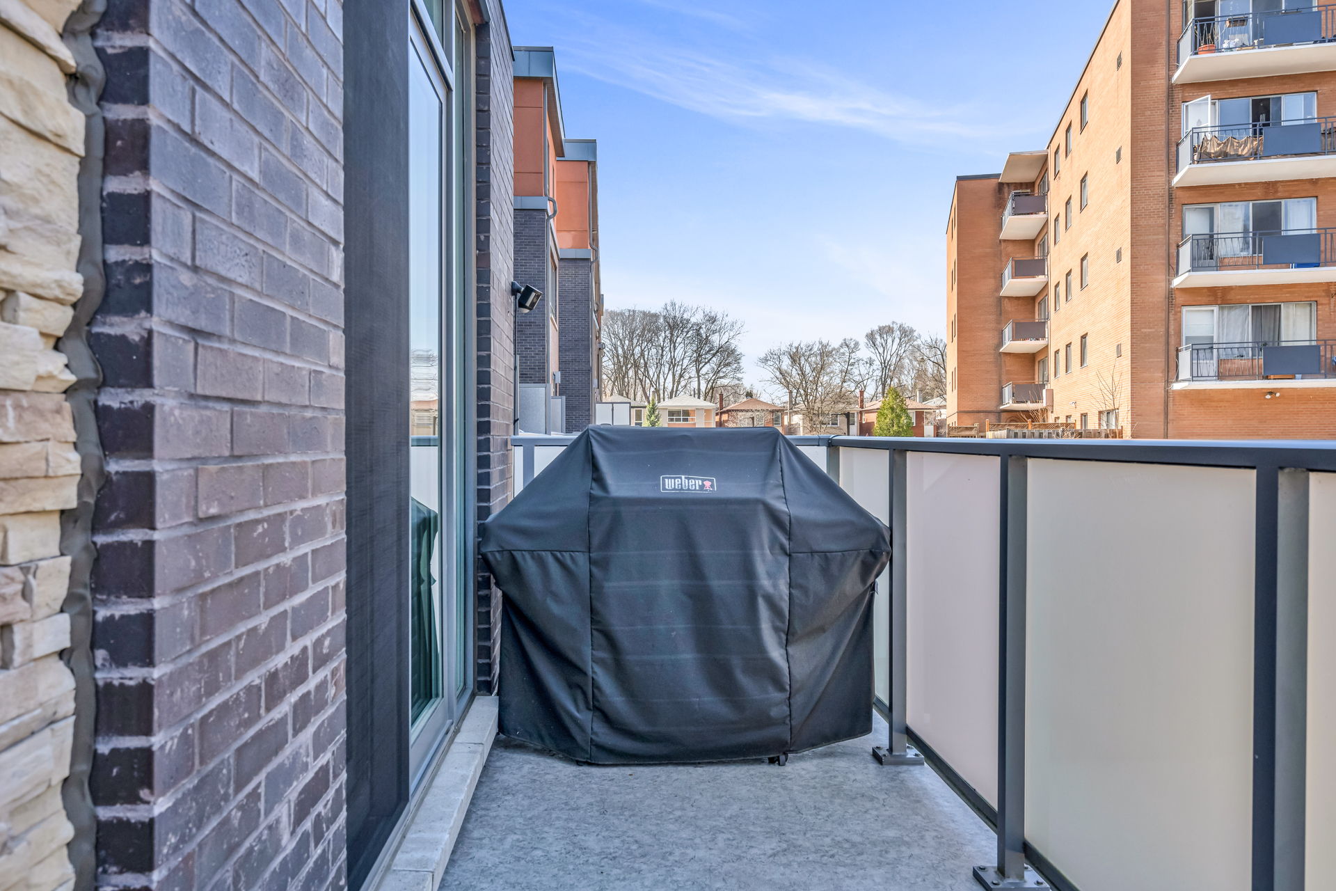 Balcony #3--BBQ gas line