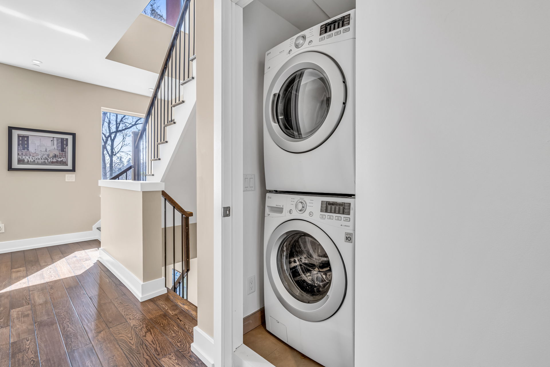 Second floor laundry