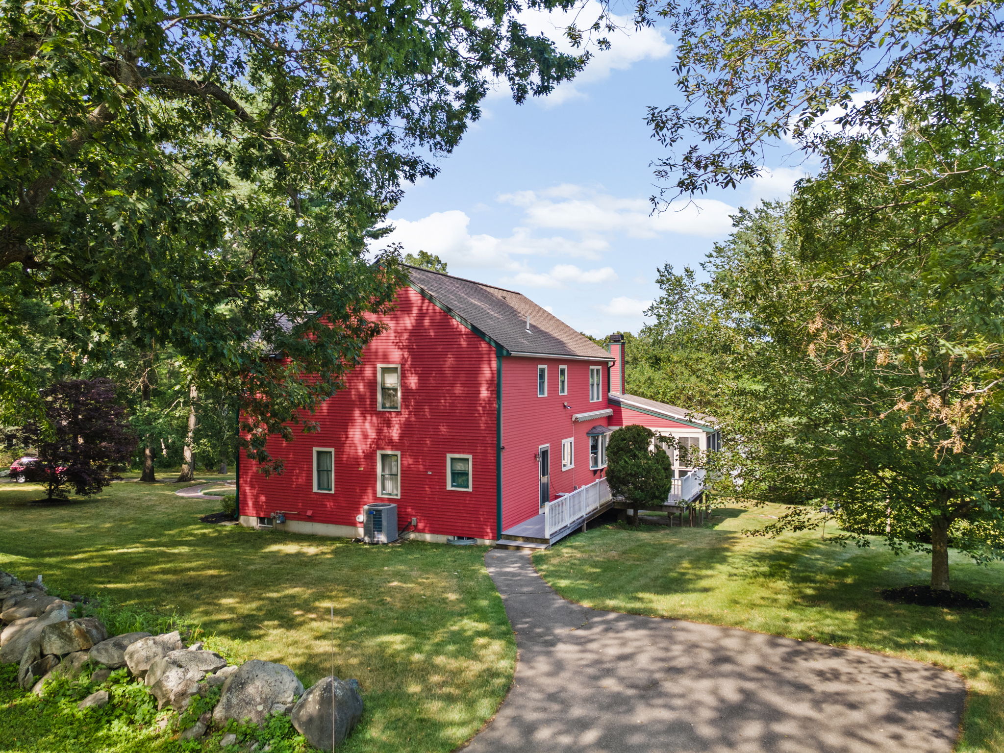 Back Side Exterior w Second Driveway