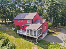 Back Side Exterior w Main Driveway