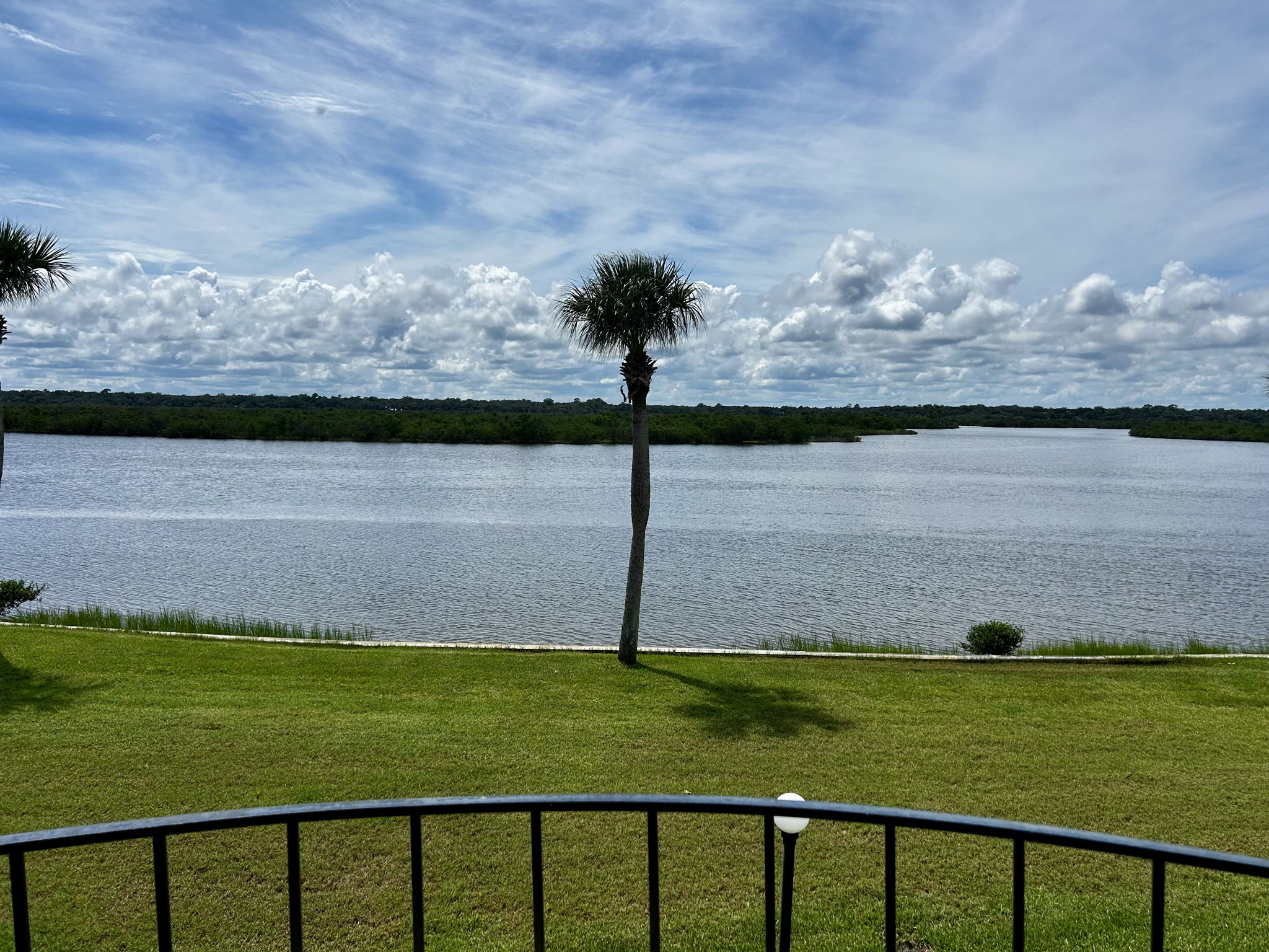 View from primary bedroom balcony