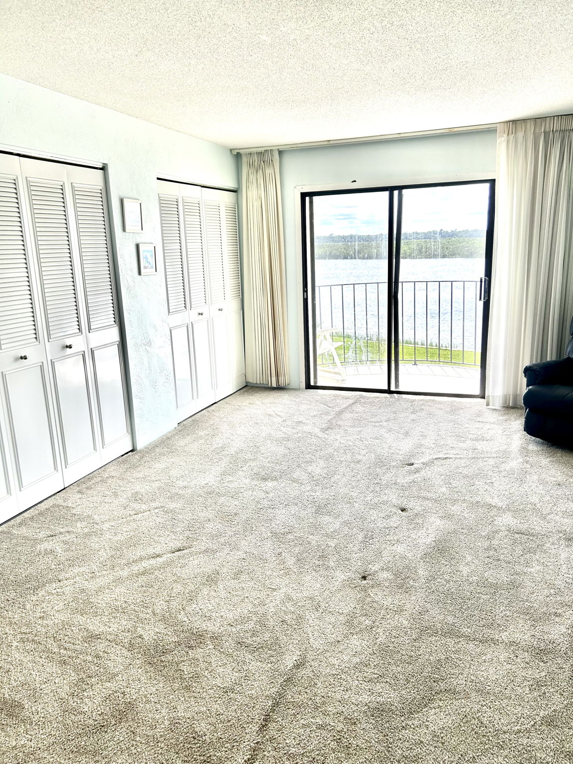 Primary bedroom with two closets