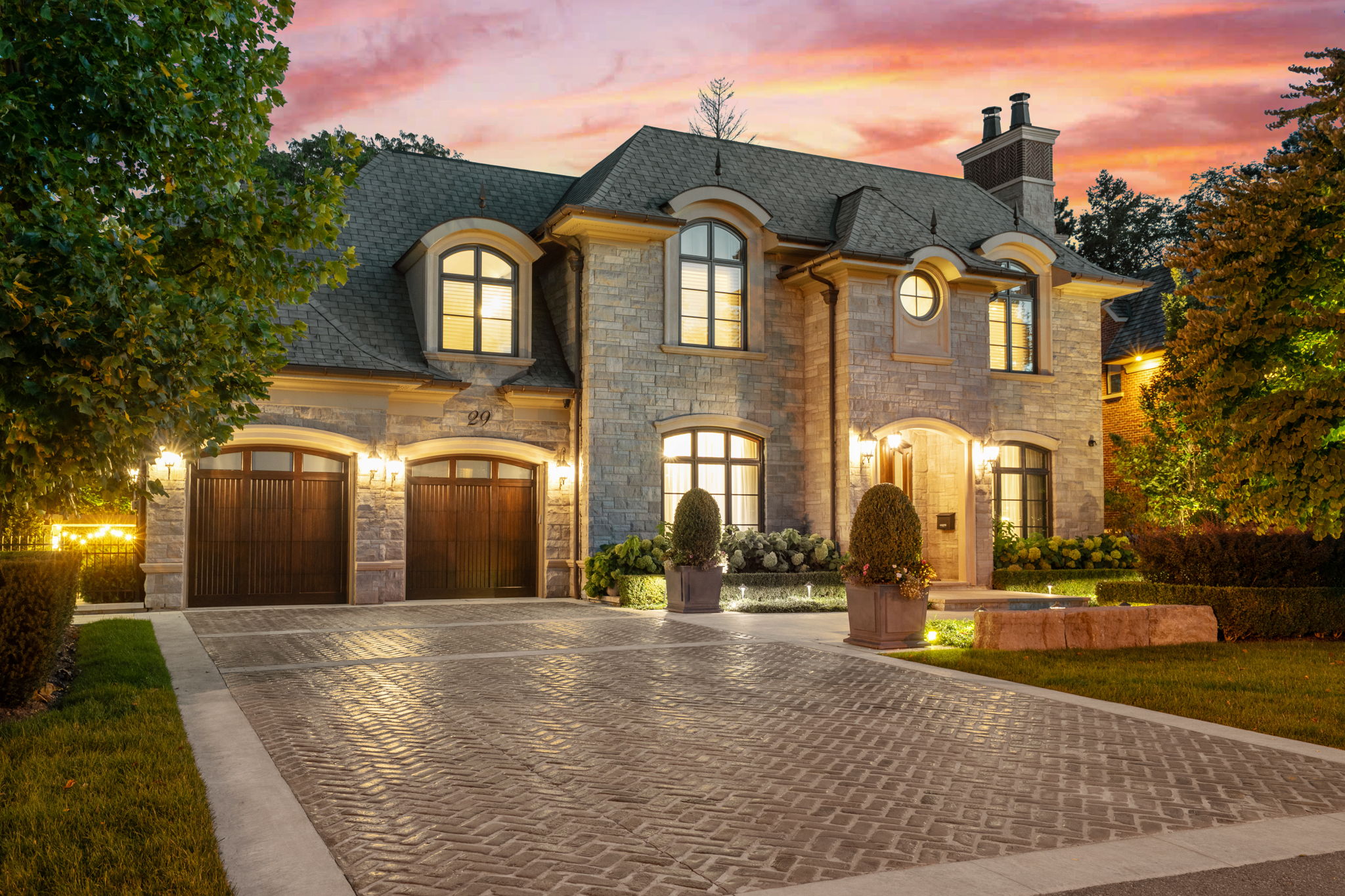 Twilight exterior example