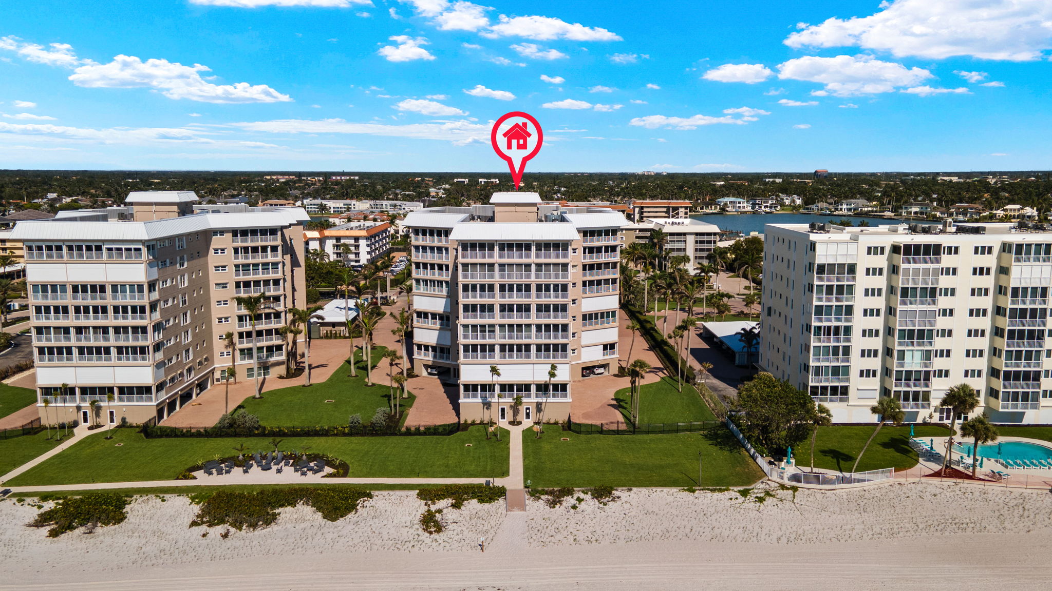 Aerial Rear Exterior 2 -Marker