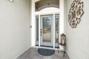 Front Entry Detail