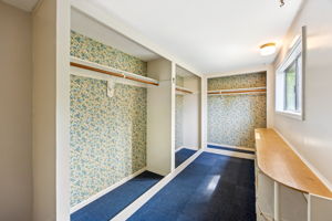 Fun bonus space upstairs, adjacent to primary bedroom was used as a walk-in closet.