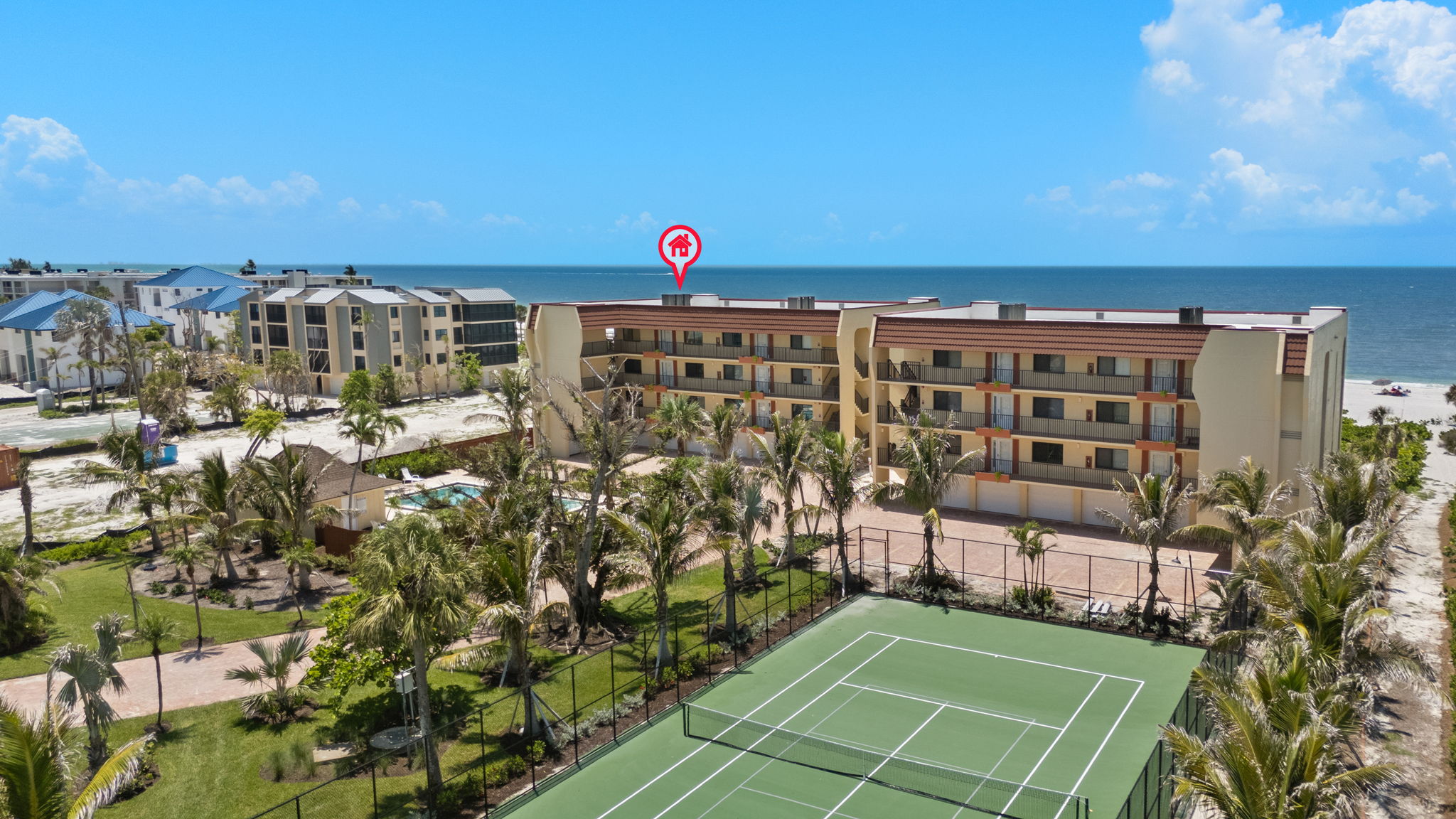 Aerial Front Exterior 4 - marker