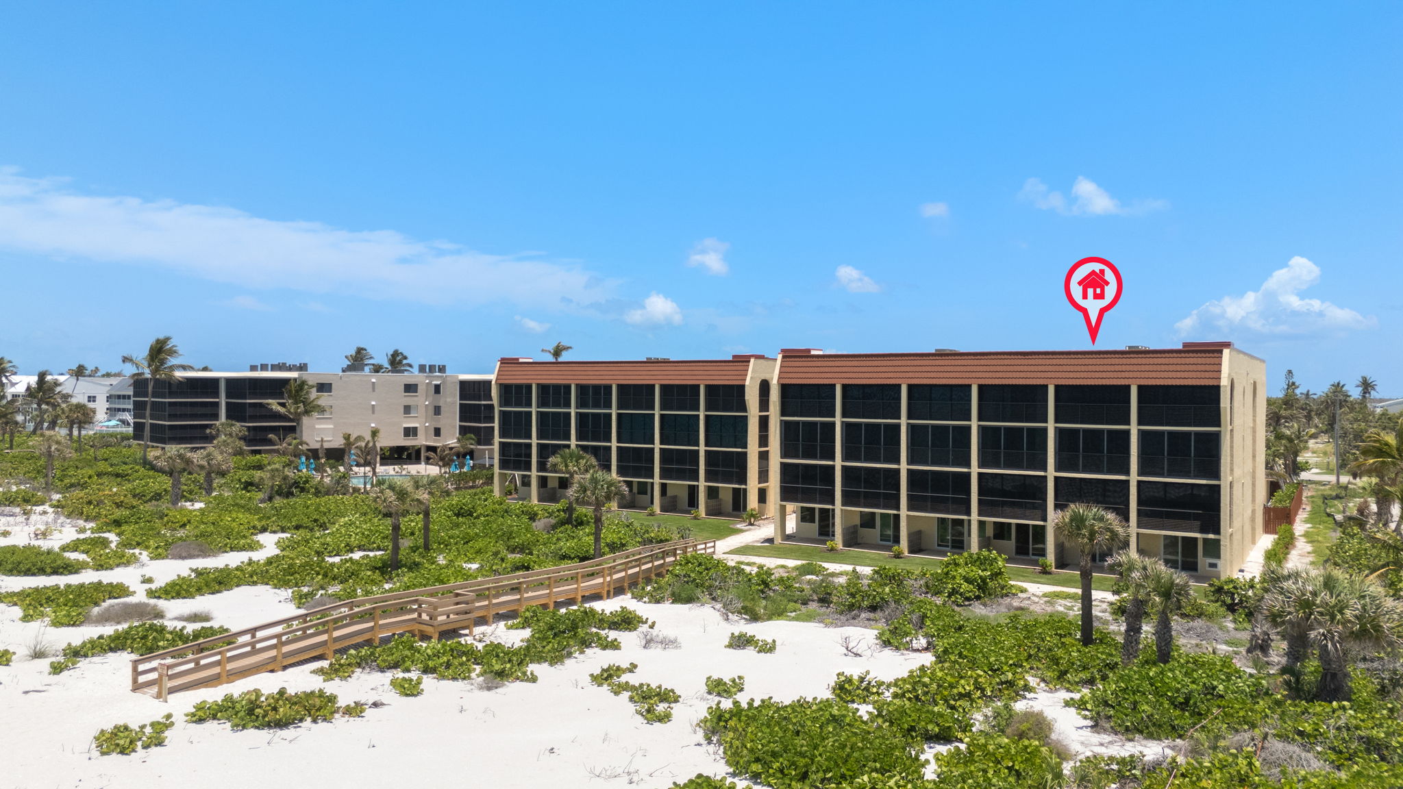 Aerial Rear Exterior 2 - marker