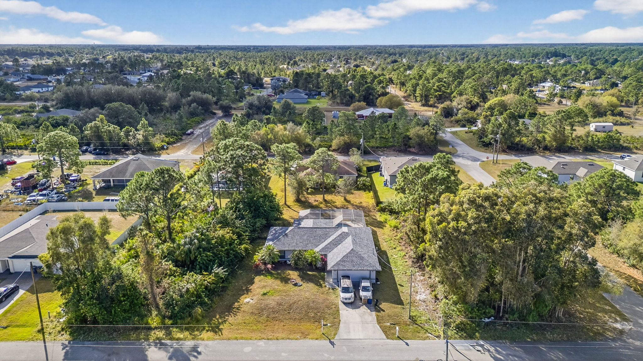 Aerial Front Exterior 2