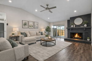 Living Room Virtually Staged