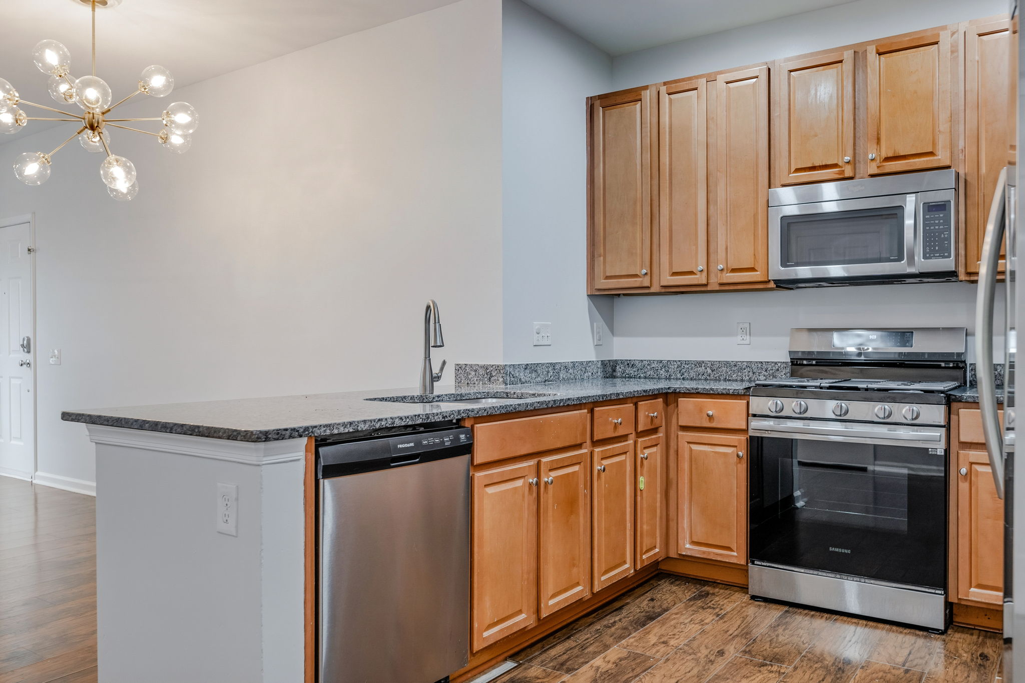 Granite counter tops!