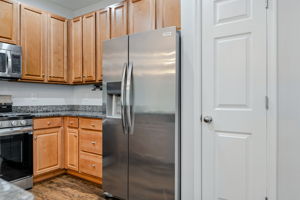 stainless-steel appliances