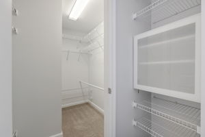 walk-in closets