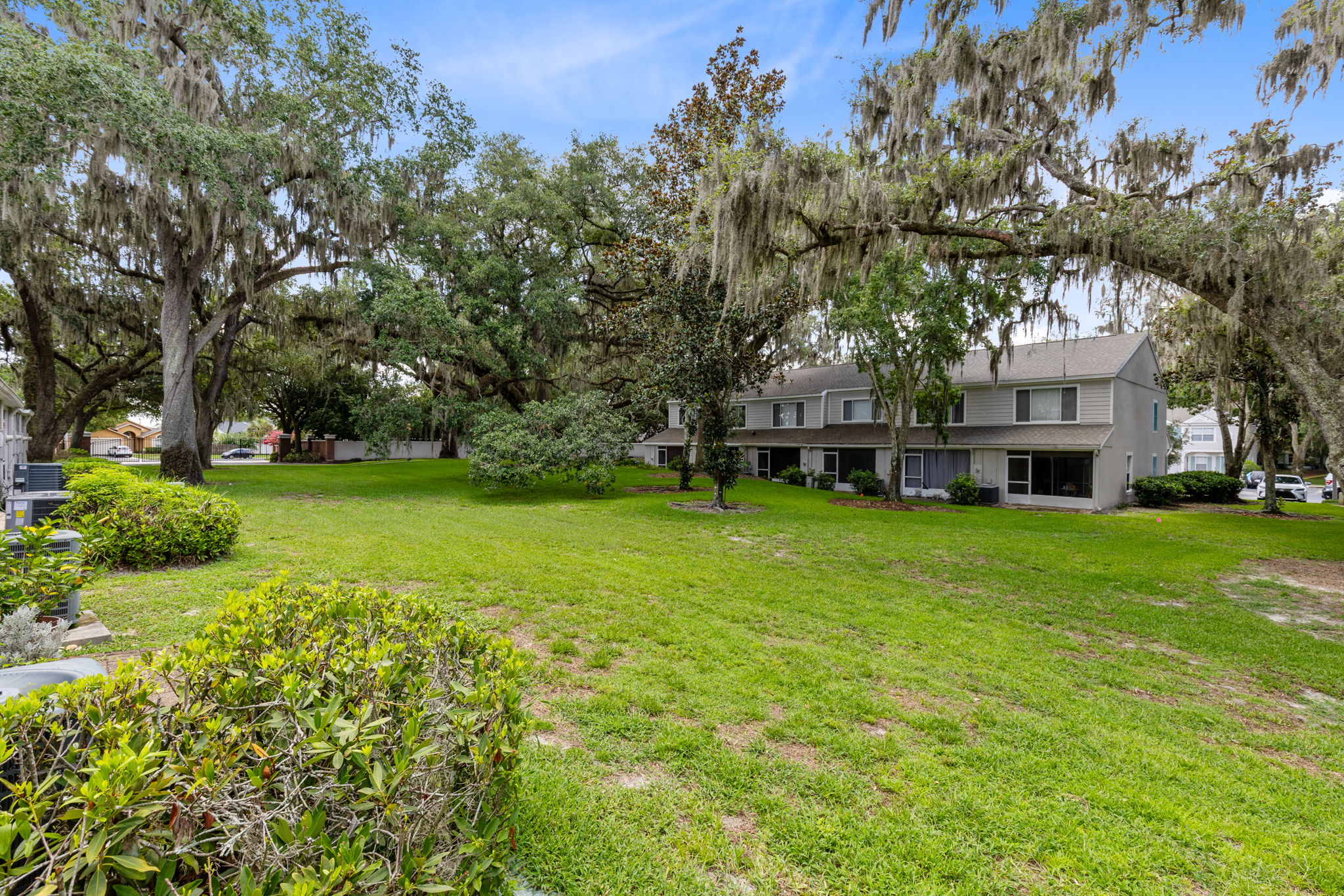 Court Yard/Back of Home