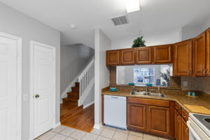 Kitchen and Staircase