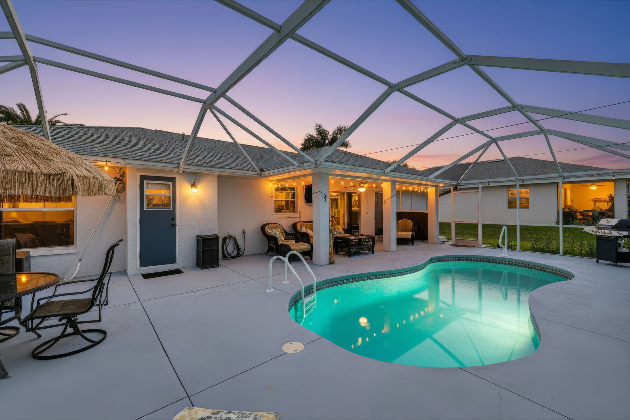 Swimming Pool 3 -Dusk