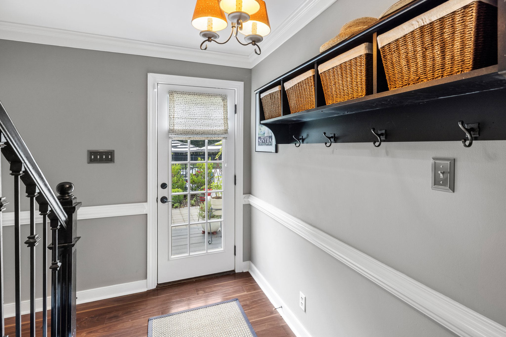 Rear Passageway leads to Garage and Back Patio