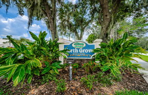 North Grove Entry Sign 1