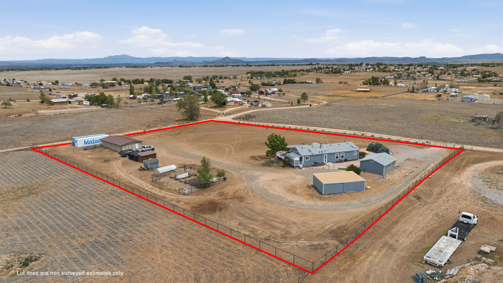 Aerial 4 Lot Lines