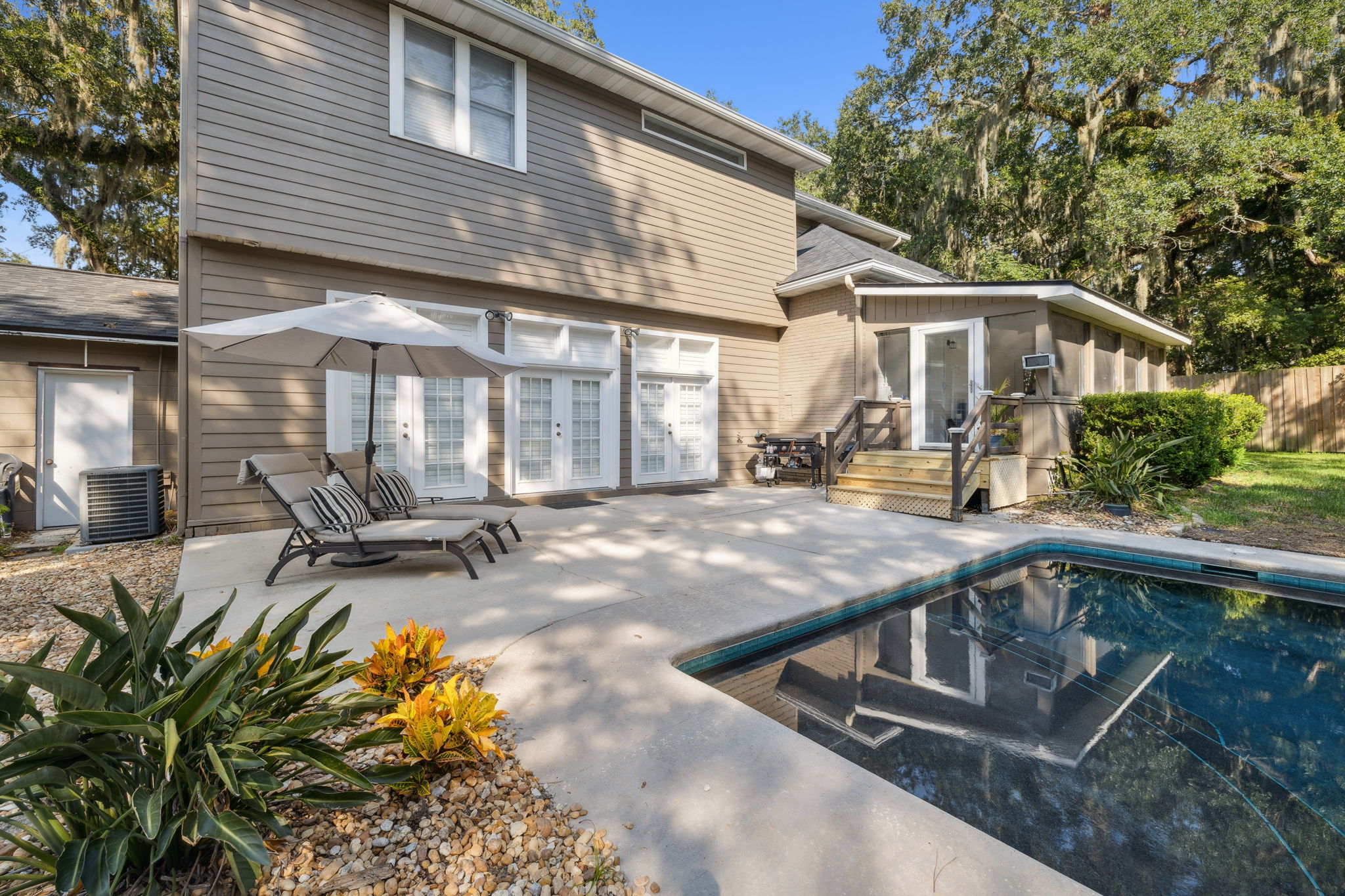 Patio and Pool