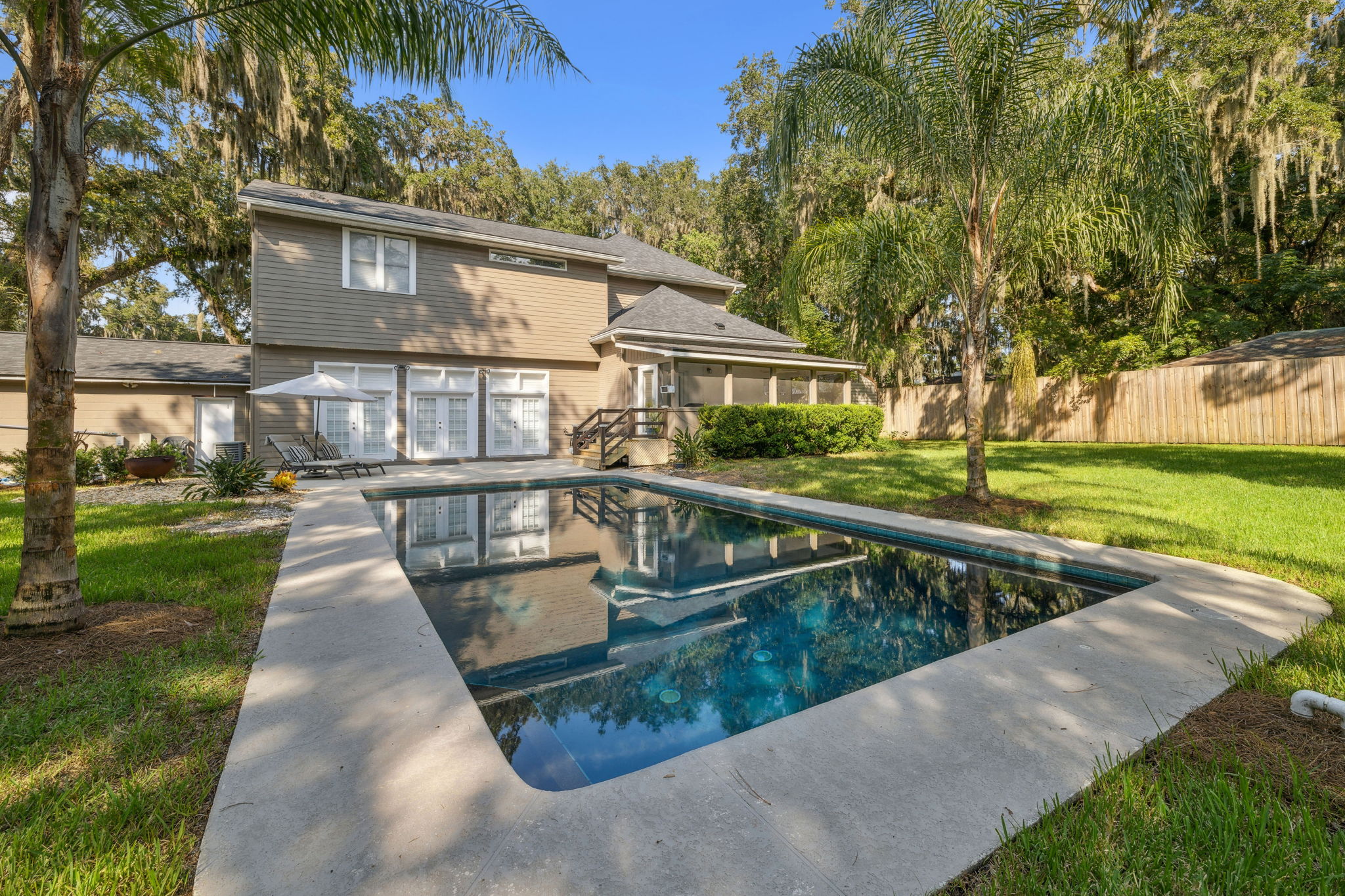 Patio and Pool