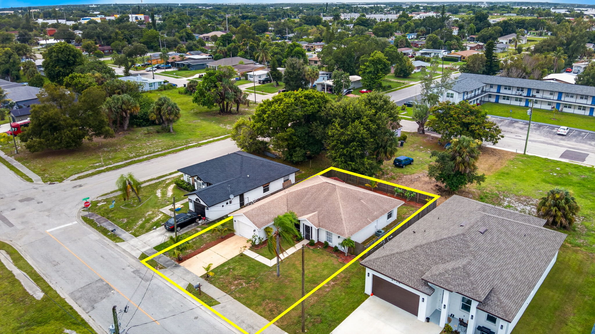 Aerial 3 -Lot Lines