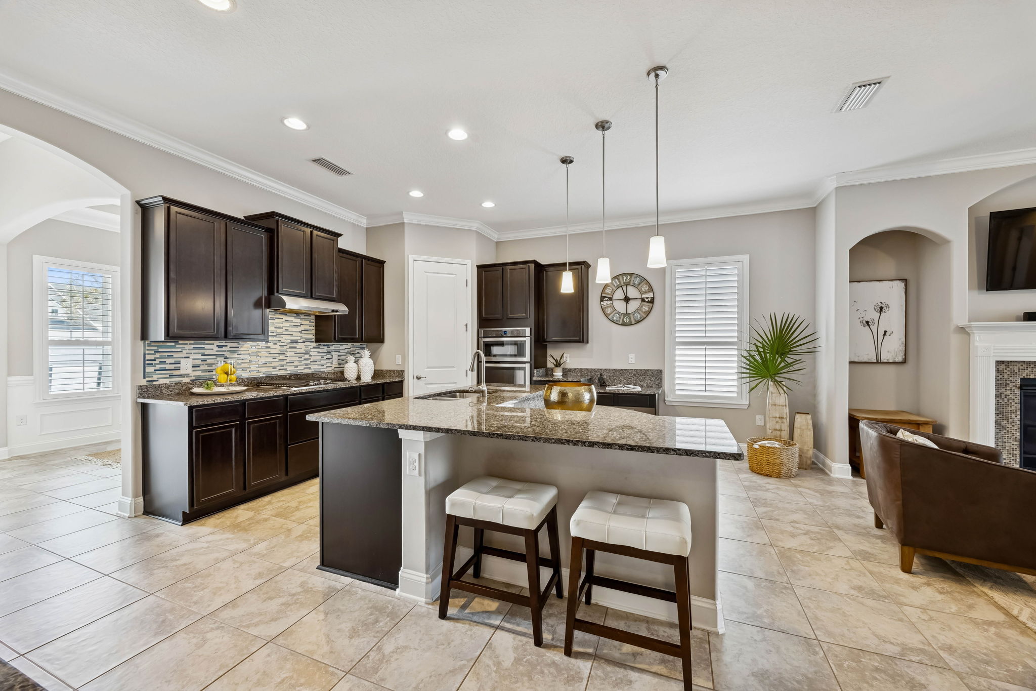 The kitchen too is thoughtfully laid out connecting naturally to the main living areas ...