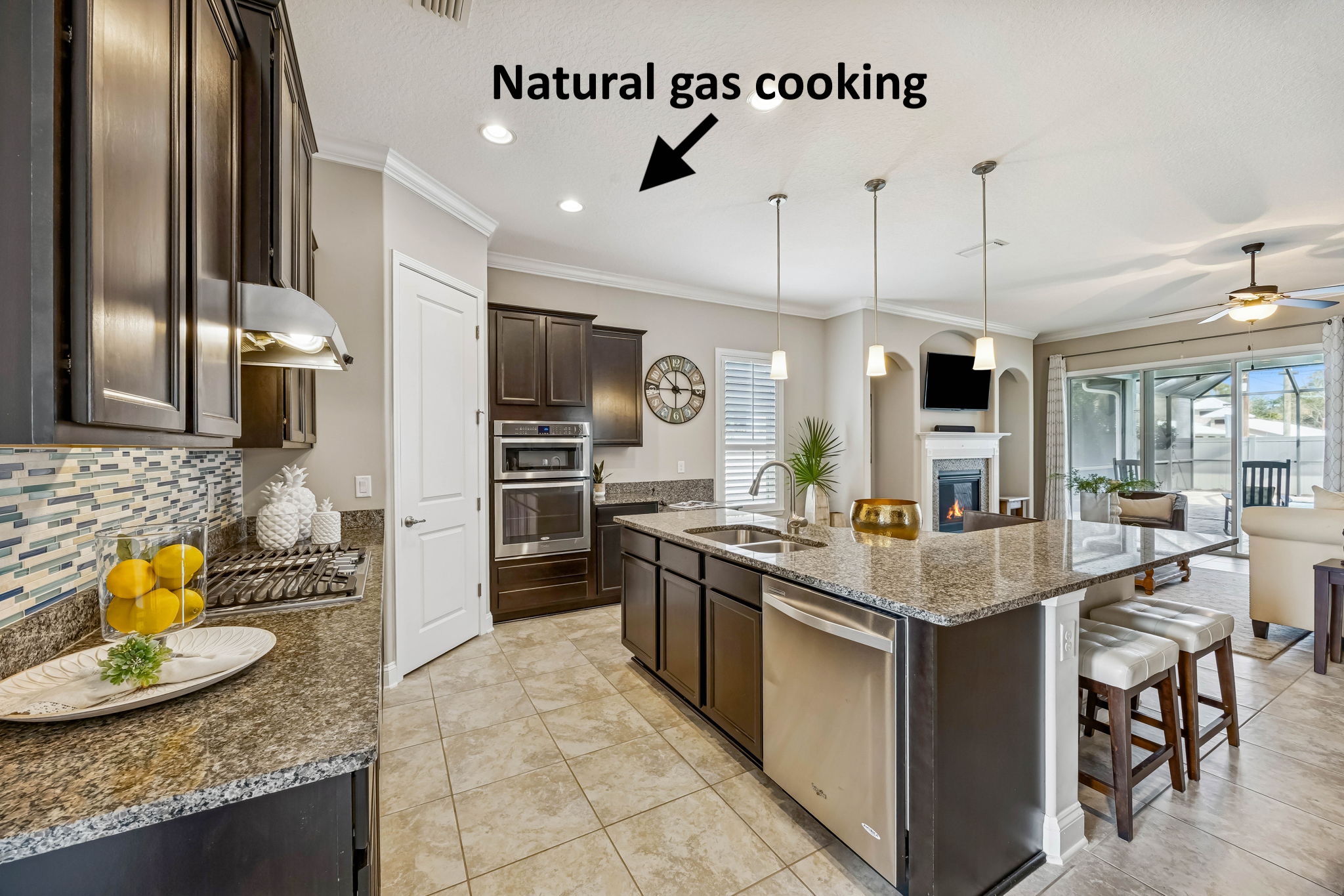 Natural gas cooking, a rare and highly desirable feature in many Amelia Island communities, delivers precise temperature control and immediate heat ...