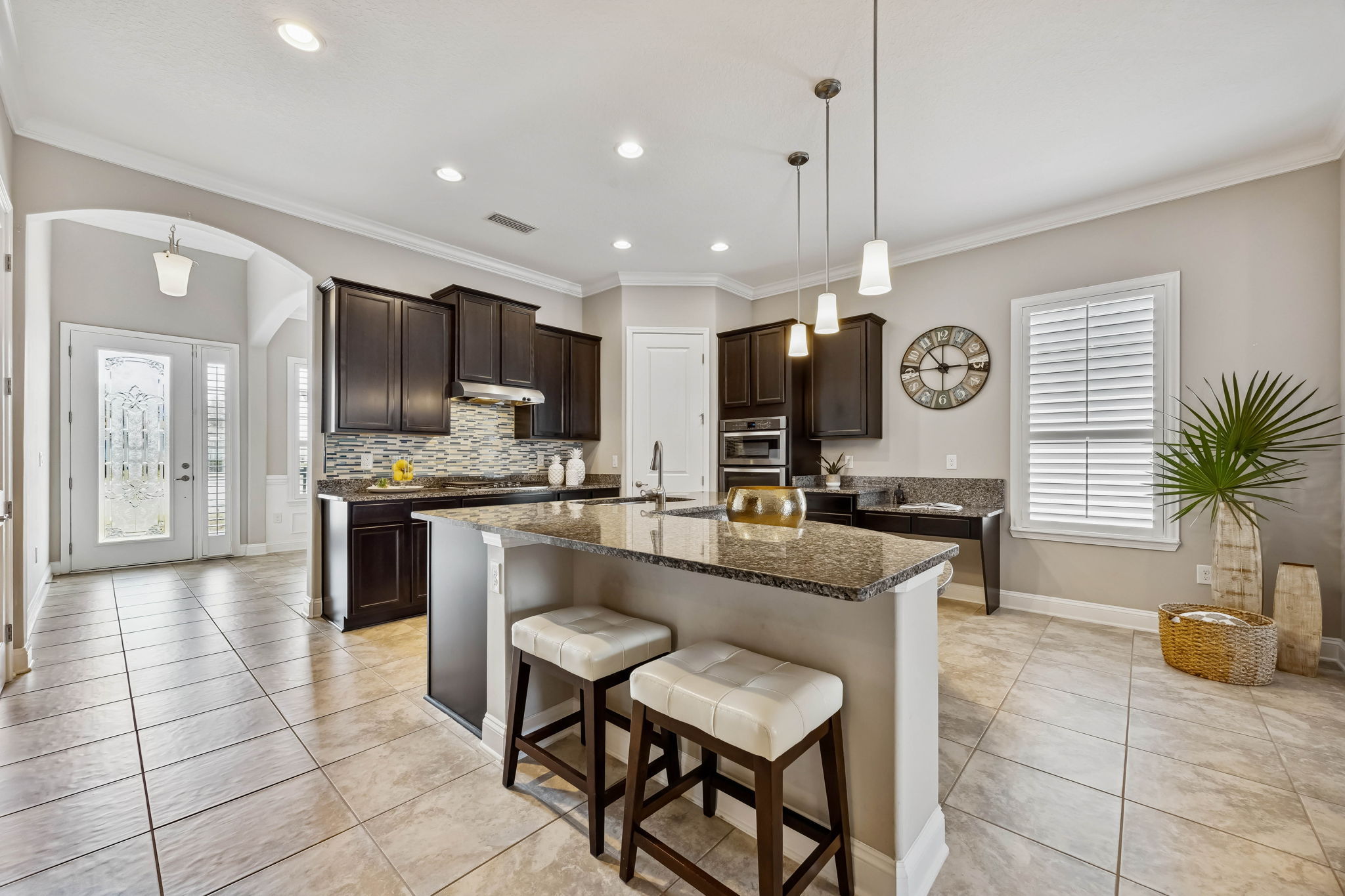 ... creating a natural hub for meals, prep, and conversation