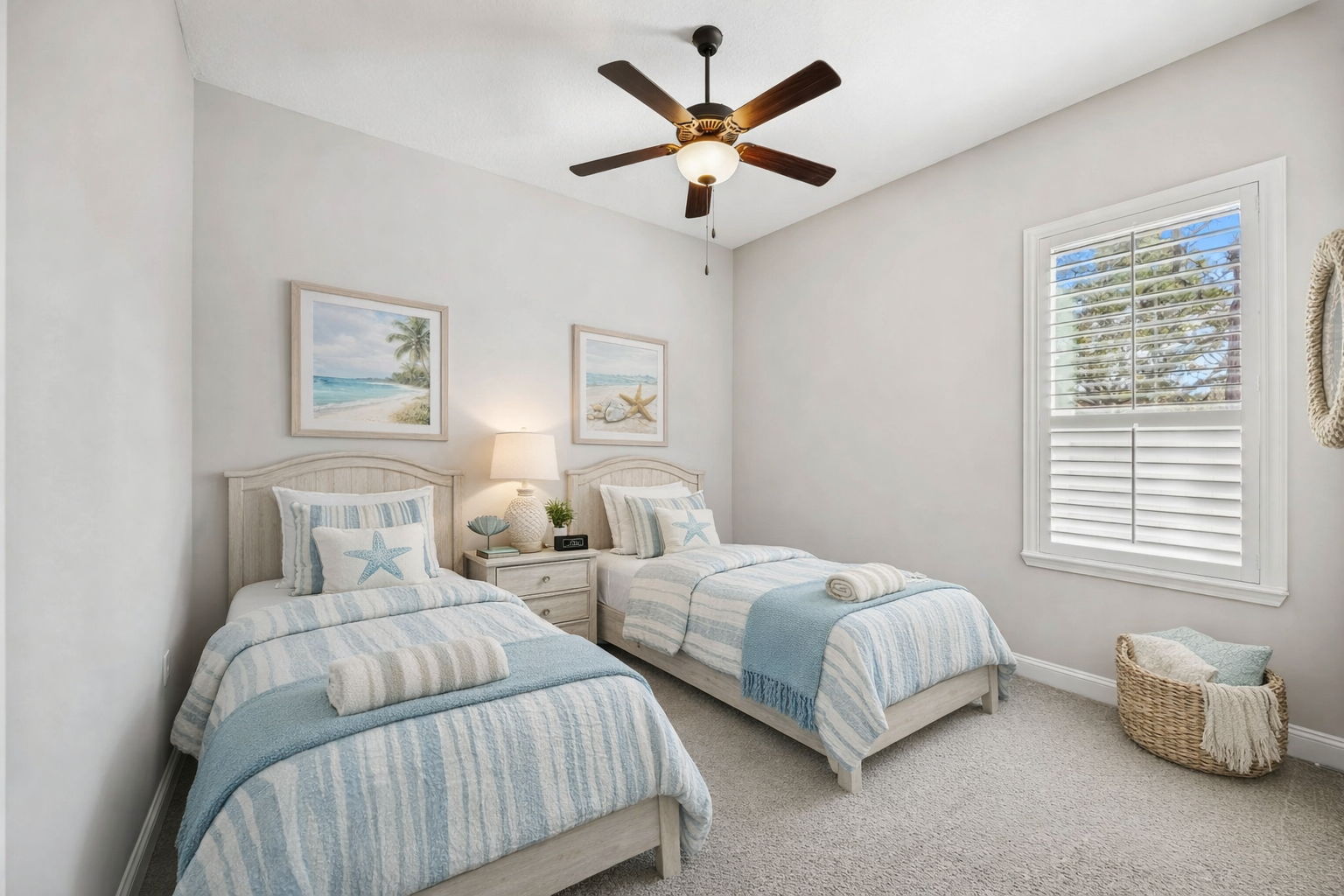 ... and can easily accommodate a king or two twin or double beds