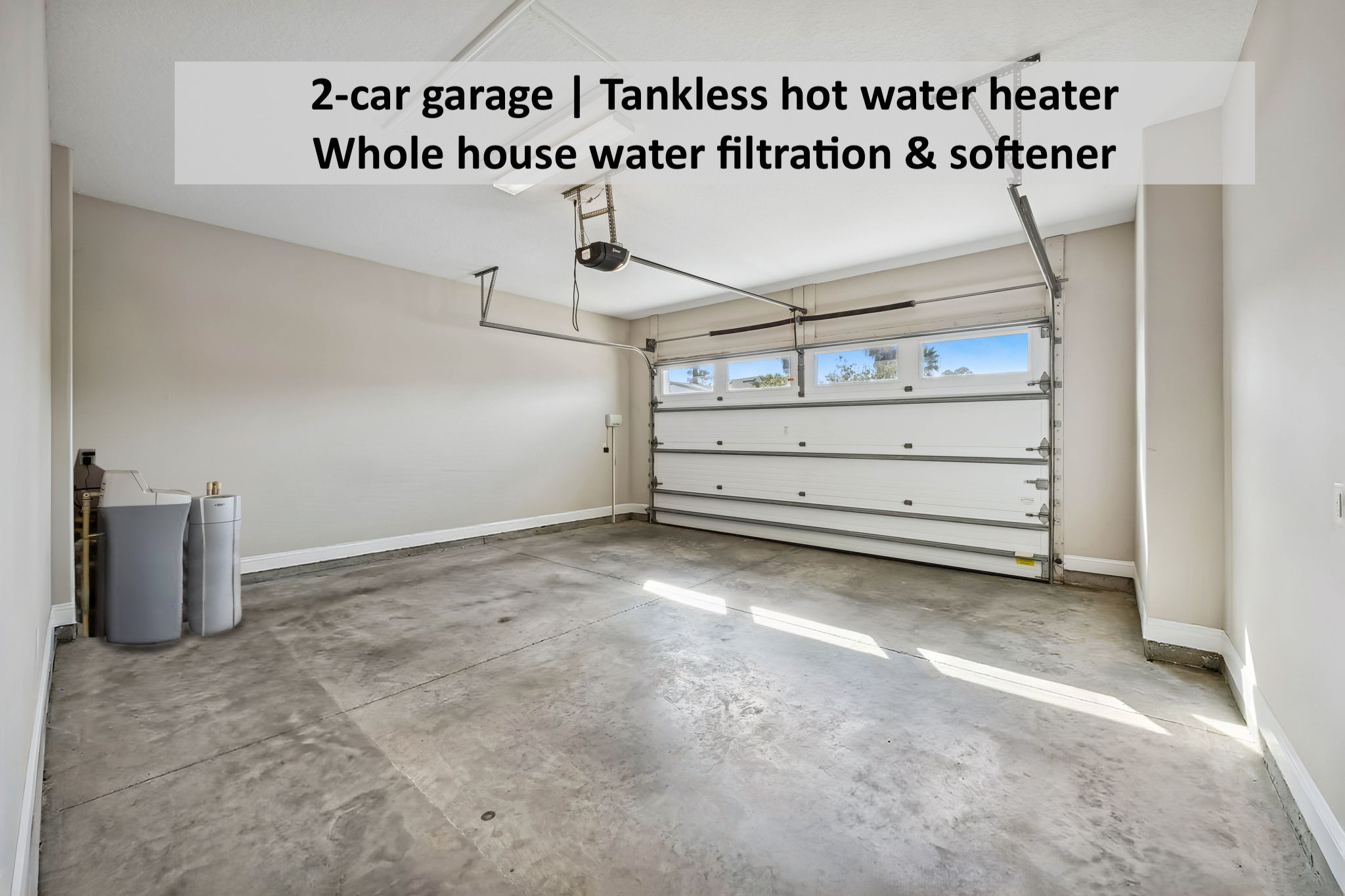 A well-kept garage and premium water systems further enhance the home’s quality and functionality ...