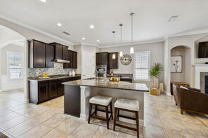 The kitchen too is thoughtfully laid out connecting naturally to the main living areas ...
