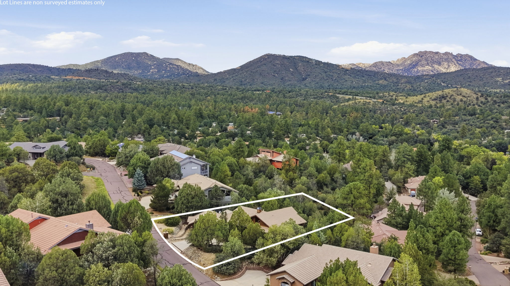 Aerial Front 3 Lot Line