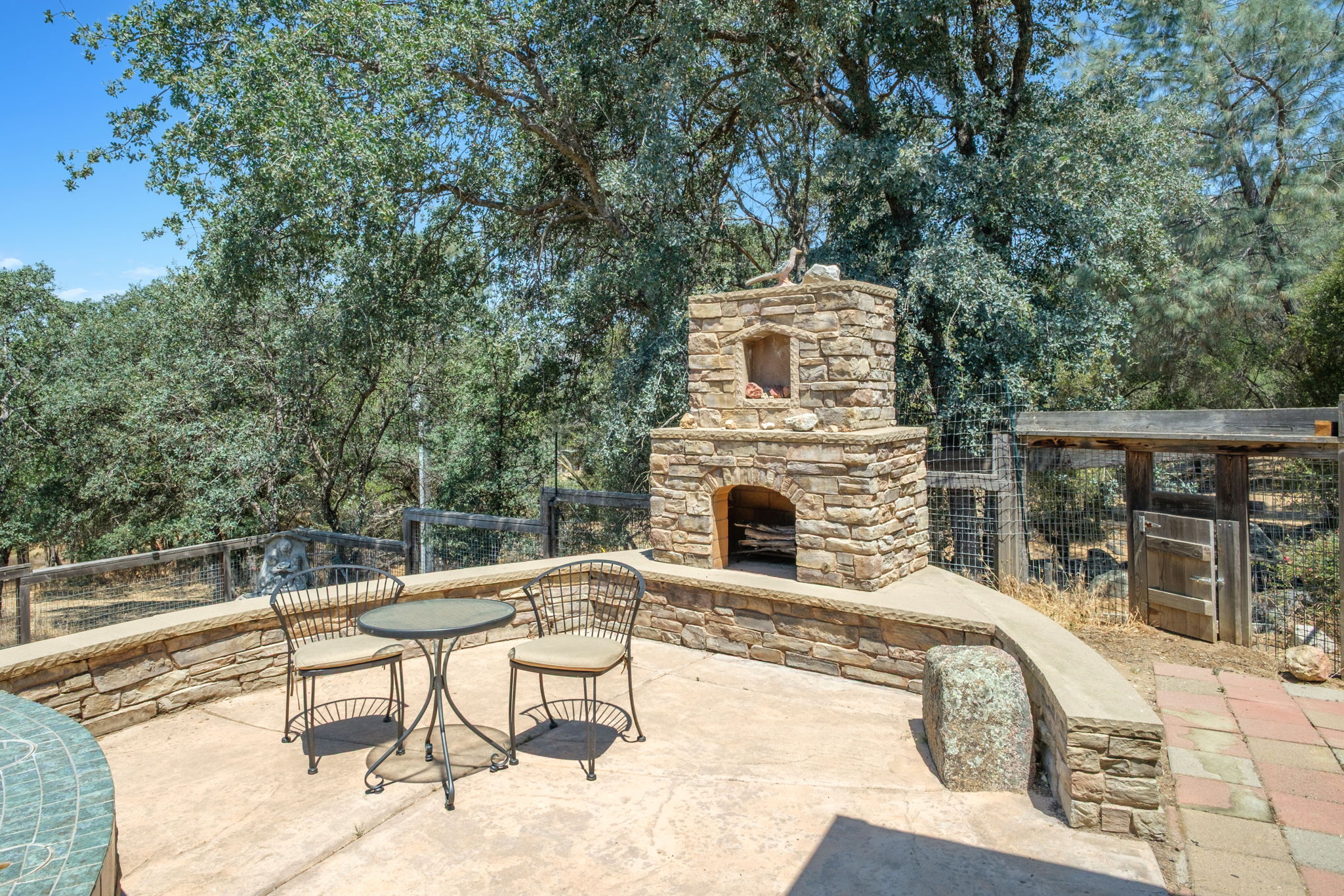Outdoor Fireplace