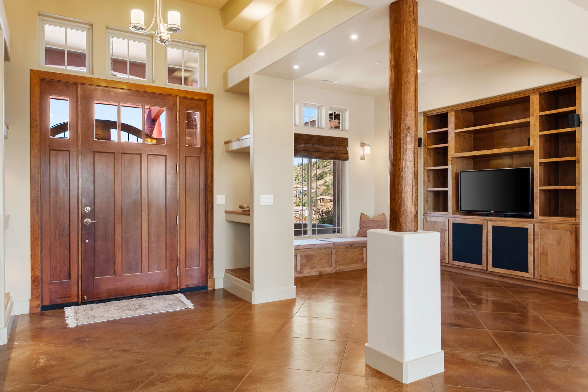 Foyer to Media Room